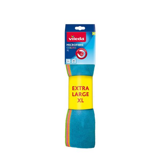 Bayeta Microfibra Colors Xl 4 Uds