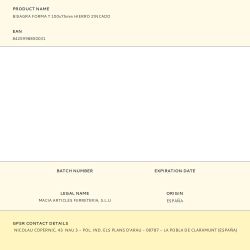 Bisagra Forma T 100X75Mm Hierro Zincado