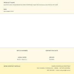 Blister Con 2 Rodamientos Para Mampara Tubo Rd2 Ø22X6Mm Blister 91797 Edm