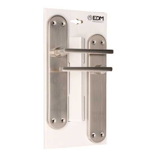 Blister Juego De Manillas 606 Niquel Satinado Edm