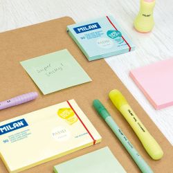 Bloc 90 Notas Super Adhesivas Rosa Pastel 76 X 127 Mm