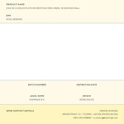 Bolas Decoración Árbol Navidad Ø6 Cm, Plata, Caja 12 Uds