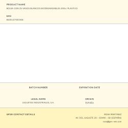 Vasos De Plástico Blancos 200Cc, 25 Uds