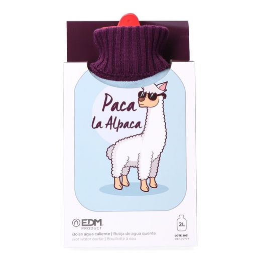 Bolsa De Agua Caliente 2 L Modelo Alpaca Pop Star