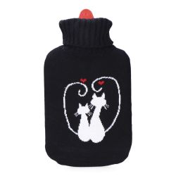 Bolsa De Agua Caliente 2 L Modelo Gatos Enamorados