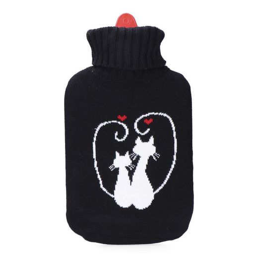 Bolsa De Agua Caliente 2 L Modelo Gatos Enamorados