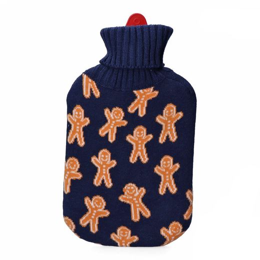 Bolsa De Agua Caliente 2 L Modelo Gingerbread Man