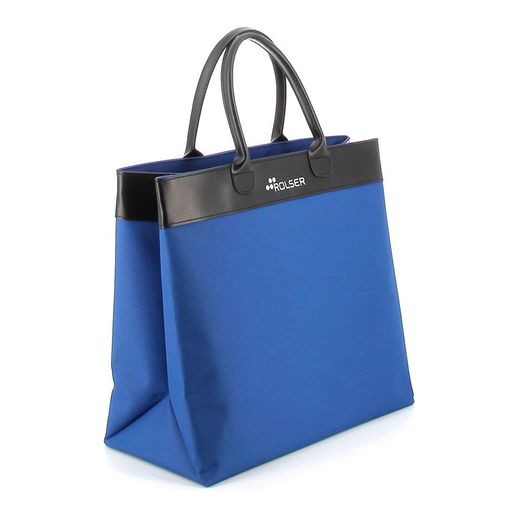 Bolsa De Mano Para La Compra De Color Azul, 380 X 190 X 390 Mm