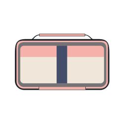 Bolsa Isotérmica Porta Alimentos Serie 1918 Rosa Con 1 Recipiente 1,5 L