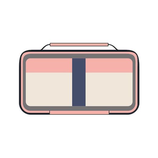 Bolsa Isotérmica Porta Alimentos Serie 1918 Rosa Con 1 Recipiente 1,5 L