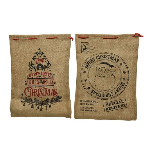 Bolsa Regalo Merry Christmas, Modelos Variados, 35 X 50 Cm