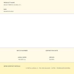 Bolsa Térmica Ln Bag 17 L