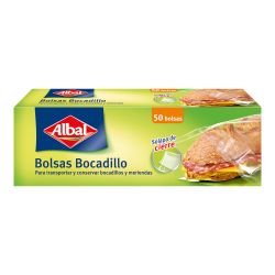 Bolsas Para Bocadillo Con Solapa De Cierre 50 Uds