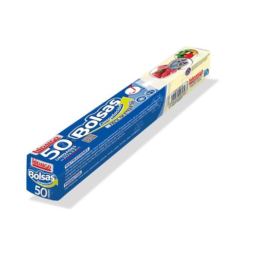 Bolsas De Congelación 20 X 32 Cm, Caja 50 Uds