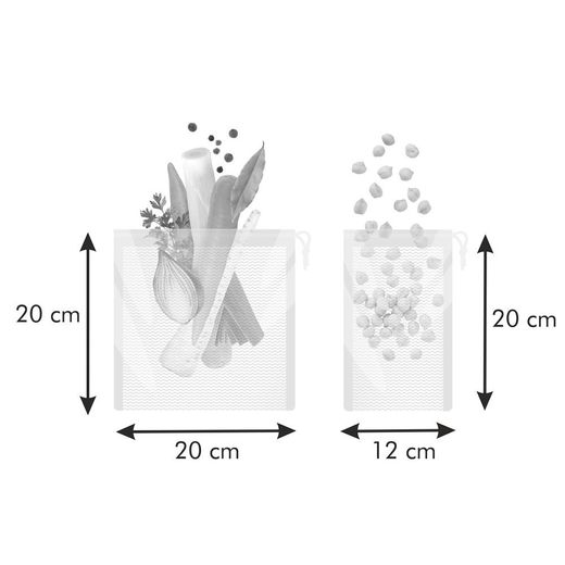 Bolsas De Malla Presto, 2 Uds