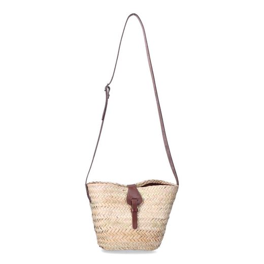 Bolso Plano Con Presilla Y Asa Bandolera 2 Colores Surtidos