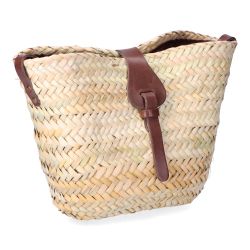 Bolso Plano Con Presilla Y Asa Bandolera 2 Colores Surtidos