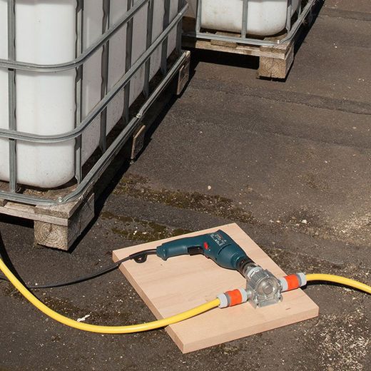 Bomba Para Taladro Con Carcasa De Metal