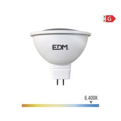 Bombilla Dicroica Led Mr16 5 W 12 V 450 Lm 6400 K Luz Fría Ø5 X 5 Cm