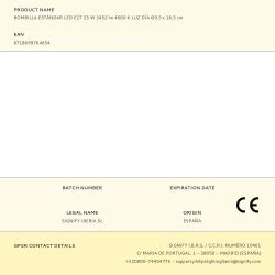 Bombilla Estándar Led E27 23 W 3452 Lm 4000 K Luz Día Ø9,5 X 16,5 Cm