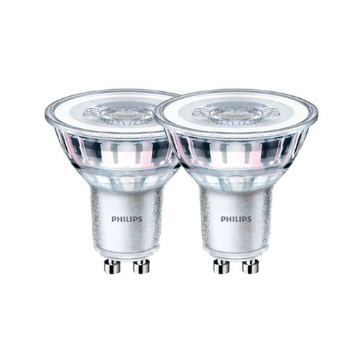 Bombilla Gu10 Led 4,6 W 355 Lm 2700 K Luz Cálida, 2 Uds