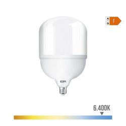 Bombilla Industrial Led, T160, E27, 60 W 6490 Lm, 6400 K, Luz Fría, 220-240 V~ Ø160 X 264 Mm