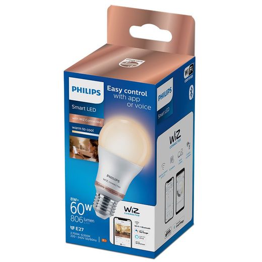 Bombilla Inteligente Standard E27 8 W 806 Lm 2700-6500 K Luz Blanca
