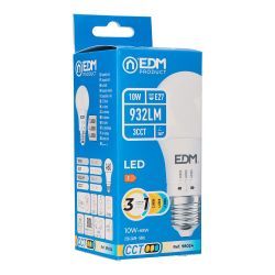 Bombilla Standard Led A60 E27, 10 W, 932 Lm, 3Cct, Ø60 X 116 Mm