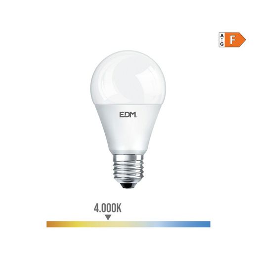 Bombilla Standard Led E27 12 W 1154 Lm 4000 K Luz Dia Ø6 X 11 Cm