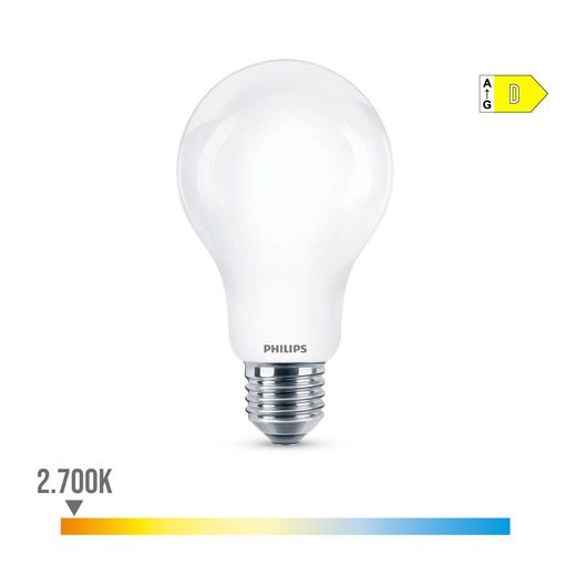 Bombilla Standard Led E27 13 W 2000 Lm 2700 K Luz Calida Ø7 X 12,1 Cm