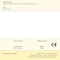 Bombilla Standard Led E27 13 W 2000 Lm 4000 K Luz Dia Ø7 X 12,1 Cm