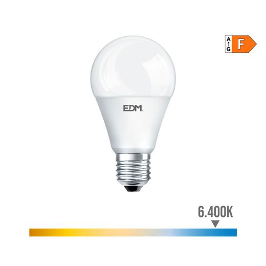 Bombilla Standard Led E27 7 W 600 Lm 6400 K Luz Fria Ø6 X 10,8 Cm