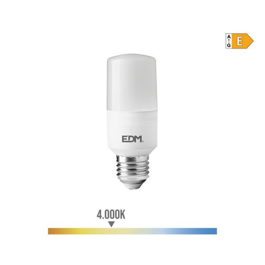 Bombilla Tubular Led E27 10 W 1100 Lm 4000 K Luz Dia Ø4 X 10,7 Cm