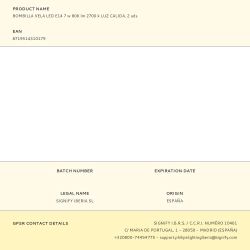 Bombilla Vela Led E14, 7W, 806 Lm, 2700 K, Luz Cálida, 2 Uds