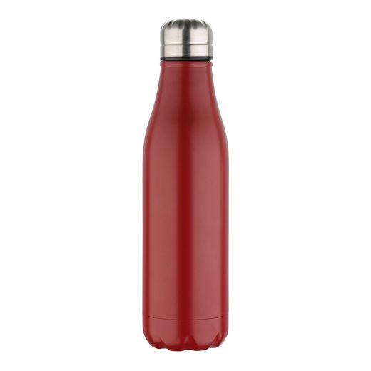 Botella Isotérmica De Acero Inoxidable, Rojo Mate, Experto, 500 Ml