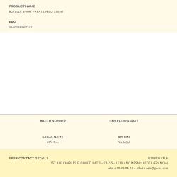 Botella Spray, 250 Ml
