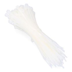 Bridas Natural 2,5 X 100 Mm Nylon Alta Calidad (Bolsa 100 Unid.)