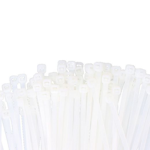 Bridas Natural 3,5 X 150 Mm Nylon Alta Calidad (Bolsa 100 Unid.)