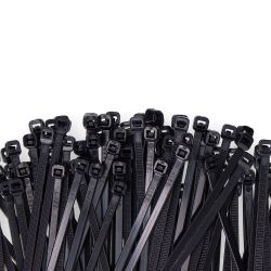 Bridas Negras 3,6 X 150 Mm Nylon Alta Calidad (Bolsa 100 Unid.)