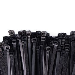Bridas Negras 4,8 X 380 Mm Nylon Alta Calidad (Bolsa 100 Unid.)