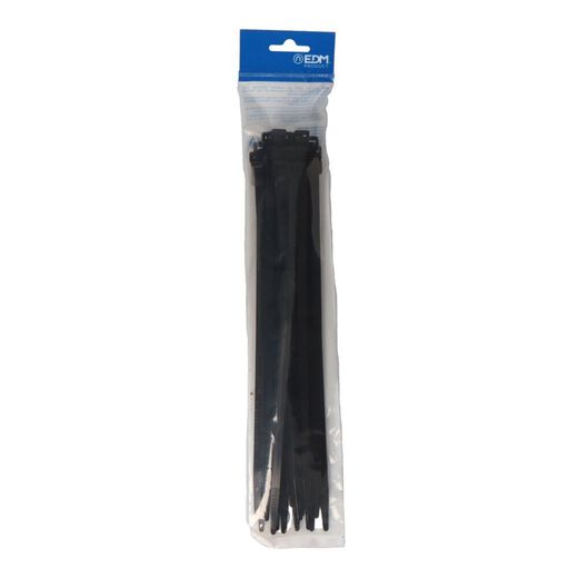 Bridas Negras 7.6 X 300 Mm Nylon Alta Calidad (Bolsa 25 Unid.)