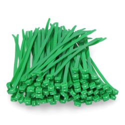 Bridas Verdes 4,6 X 200 Mm Nylon Alta Calidad (Bolsa 100 Unid.)