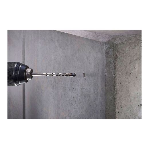 Broca Para Hormigón Filo De Carburo De Tungsteno, Ø6,00 X 100 Mm