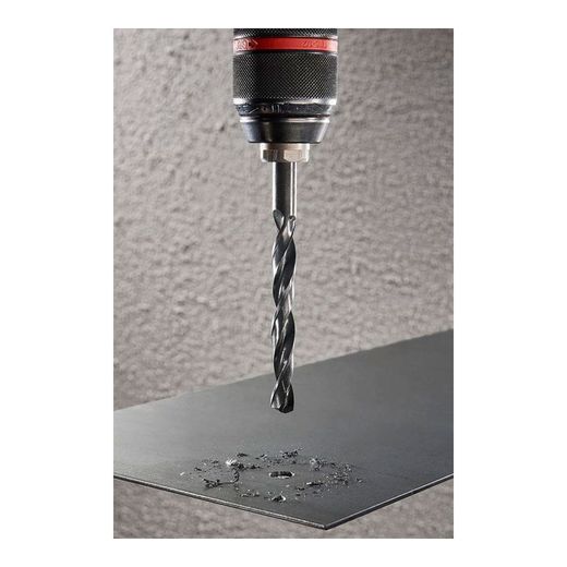 Broca Para Metal Hss, Forja Por Laminación, Ø2,50 X 57 Mm, 3 Uds