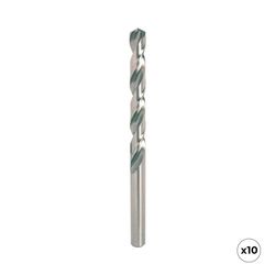 Broca Para Metal Hss4341, Rectificada, Ø6,00 X 93,00 Mm, 10 Uds