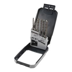 Broca Sds-Plus Para Hormigón Filo De Carburo De Tungsteno, Juego 6 Piezas, Ø5,00 - Ø10 Mm