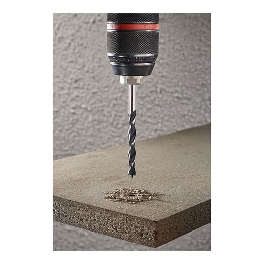 Brocas Espiral Para Madera, Juego De 6 Piezas