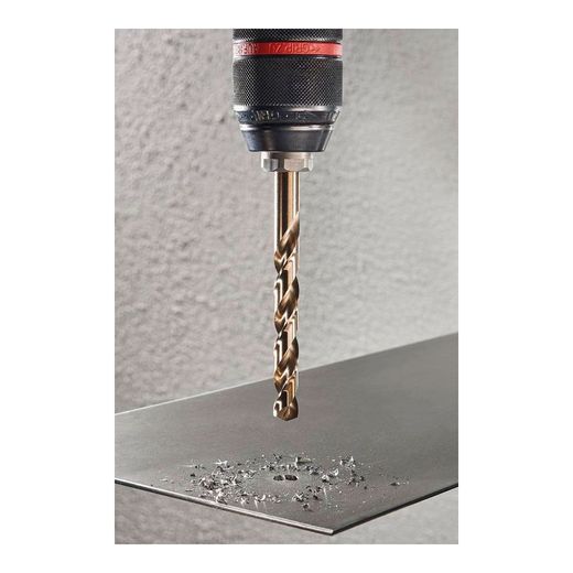 Brocas Para Metal Hss Cobalto Rectificada, Ø2,00 - 8,00 Mm, Juego 6 Piezas