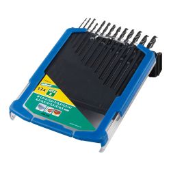 Brocas Para Metal Hss Fl, Juego De 13 Piezas, Ø1,50 - Ø6,50 Mm