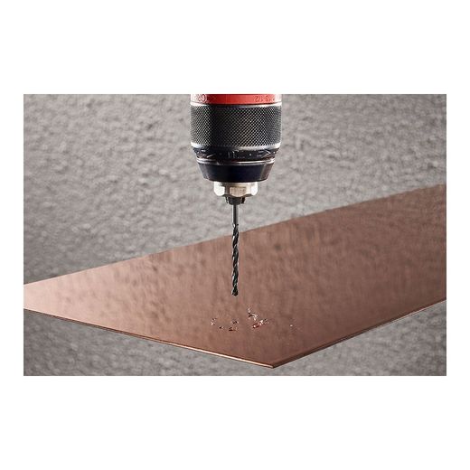 Brocas Para Metal Hss Fl, Juego De 6 Piezas, Ø2,00 - Ø8,00 Mm